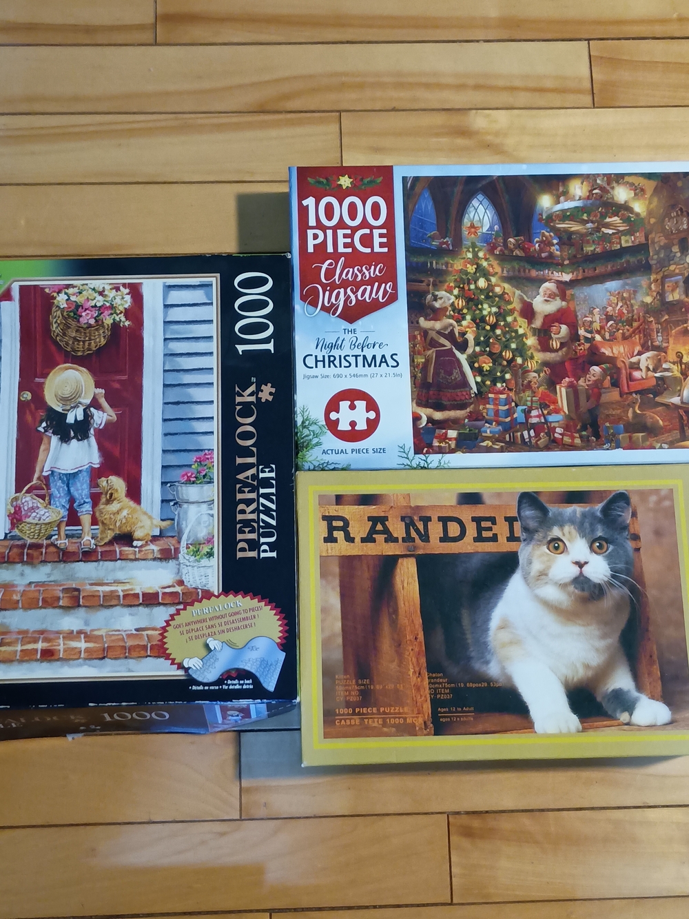 💵2/$30💵 3pcs Bundle 1000-Piece Jigsaw Puzzles